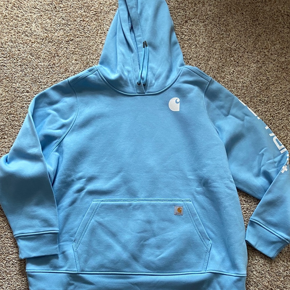 Carhartt Woman’s Light Blue Hoodie